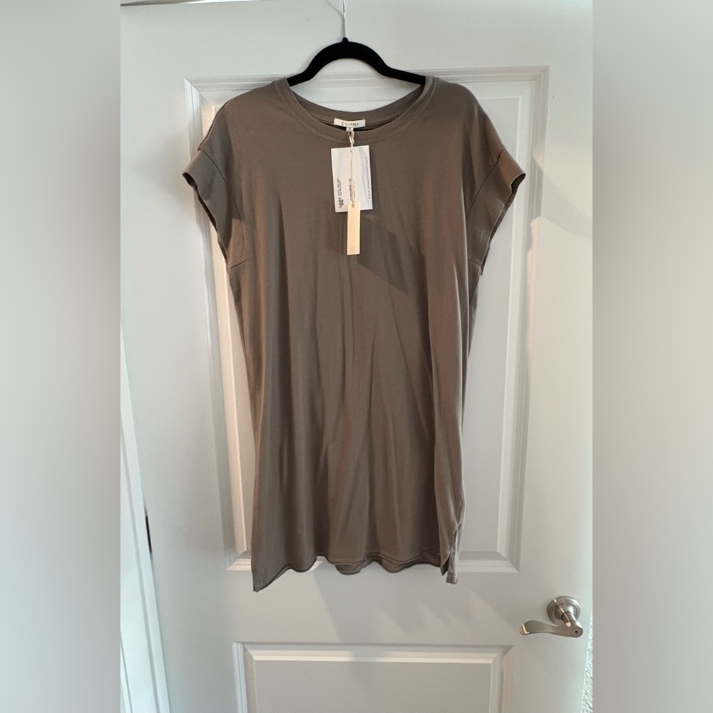 NWT Z-Supply Jersey Dress Moss Green Size Medium